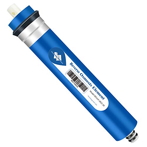 Membrane Solutions Reverse Osmosis Membrane 50 GPD 11.75"x1.75" RO Membrane Water Filter Replacement Fits Under Sink RO Drinking Water Purifier System 1-Pack by Membrane Solutions - Used condition - US$16.65