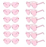 lunette solaire yves saint laurent femme La monture est fabriquée en polycarbonate de bonne qualité, tandis que les verres adoptent un matériau HD, durable et robuste à utiliser, avec un cadre sans monture en forme de cœur, idéal pour les fêtes de filles et de femmes.
