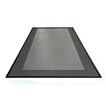 Speedway Garage Floor Mat Kit for 1-Car, Medium, Grey/Black