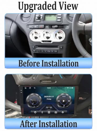 Radio de coche 2 DIN con Android Auto y Bluetooth para Toyota Avalon 2