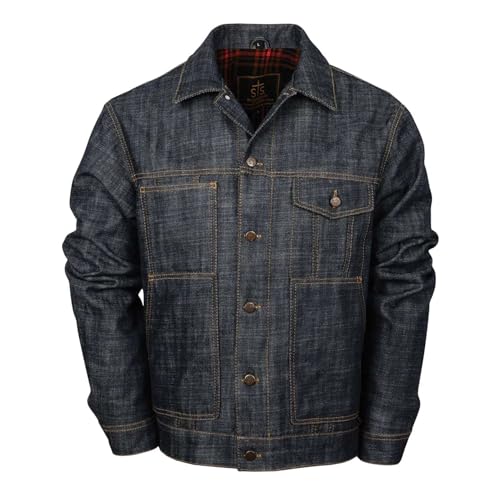 STS Ranchwear Western Jacket Boys Vintage Quinten Denim STS9783