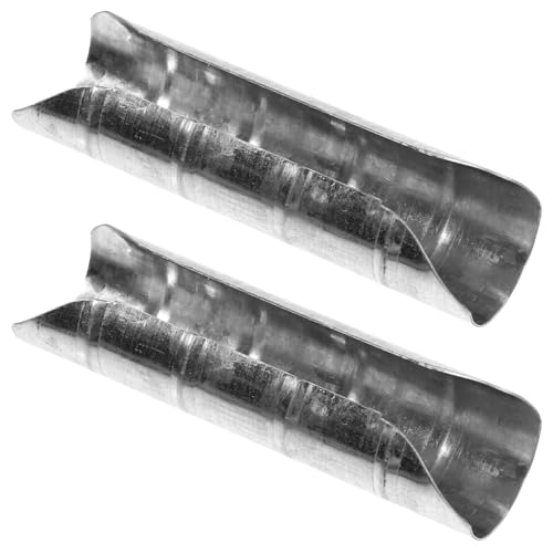 Luxshiny 2Pcs Decorative Curtain Rod Connector Hollow Rod End Joints Curtain Rail Connectors for and Office Easy Installation and Sturdy Design