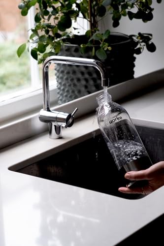 Foto von Aarke PET-Flasche für Wassersprudler Carbonator 3, BPA-frei mit Details in Edelstahl, 1000ml