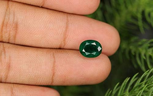 4.00カラット ブラジリアンエメラルドラボ/認定パンナグリーンルースジェムストーン, free size, 天然エメラルド パンナ