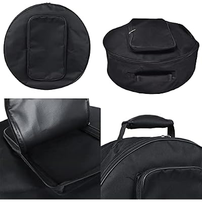 Snare Drum Bag Waterproof Drum Backpack Travel Drum Shoulder Bag Portable Drum Storage Case with Adjustable Strap and Padded Handle,14