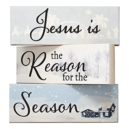 JennyGems Jesus is the Reason for the Season Mini Wood