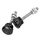 OVAQUIXI Motorhaube Schnellverschluss-Pins, 22 mm, 2 Stück, Universal Aluminiumlegierung Bonnet Pins