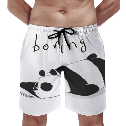 Shorts de bain homme l'ours swim trunk léger taille S pour la natation estivale