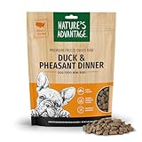 Nature's Advantage Freeze-Dried Raw Duck & Pheasant Dinner Dog Food Mini Nibs, 14 oz | Grain Free, High Protein Nutrition