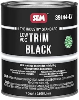 SEM 39144-LV Low VOC Trim Black Aerosol - 1 Quart