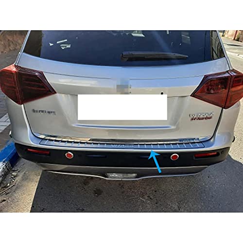 4 Pezzi Battitacco Auto per Suzuki Vitara 2015 2016 2017 2018 2019 2020 2021, Auto Pedale di Benvenuto Davanzali delle Porte in Acciaio Inossidabile, Antigraffio Antiscivolo Pedaliera Protezione