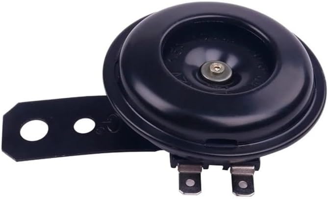 12V Universal Compact Black Horn For GY6 Scooter ATV
