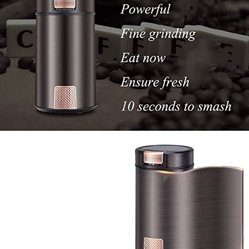 Moedor de café, moedor elétrico de especiarias, 200 W - lâminas de aço inoxidável e proteção contra