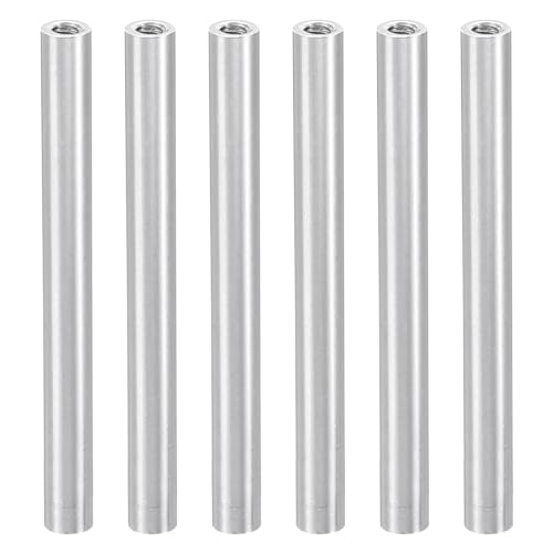 PATIKIL 6�� M3�A���~�X�y�[�T�[ M3�X�y�[�T�[ �ی^�����l�W�A���~�j�E��3 mm ID x 5mm OD x 55mm L �X���b�h�X�y�[�T�[�X�N�����[�X�^���h�I�t���E���h RC�J�[ �h���[�� �}�U�[�{�[�h�p �V���o�[