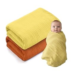 Yellow & Rust Orange