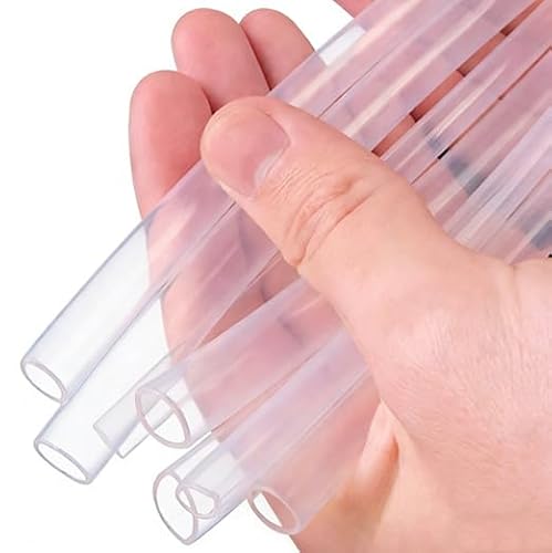 MTADSBKFP Clear Industrial Plastic Tubing Clear PTFE Tubing 0.8-2.5x1.6-3.5mm Transparent Multiple Sizes(2.5mm*3.5mm 20m)