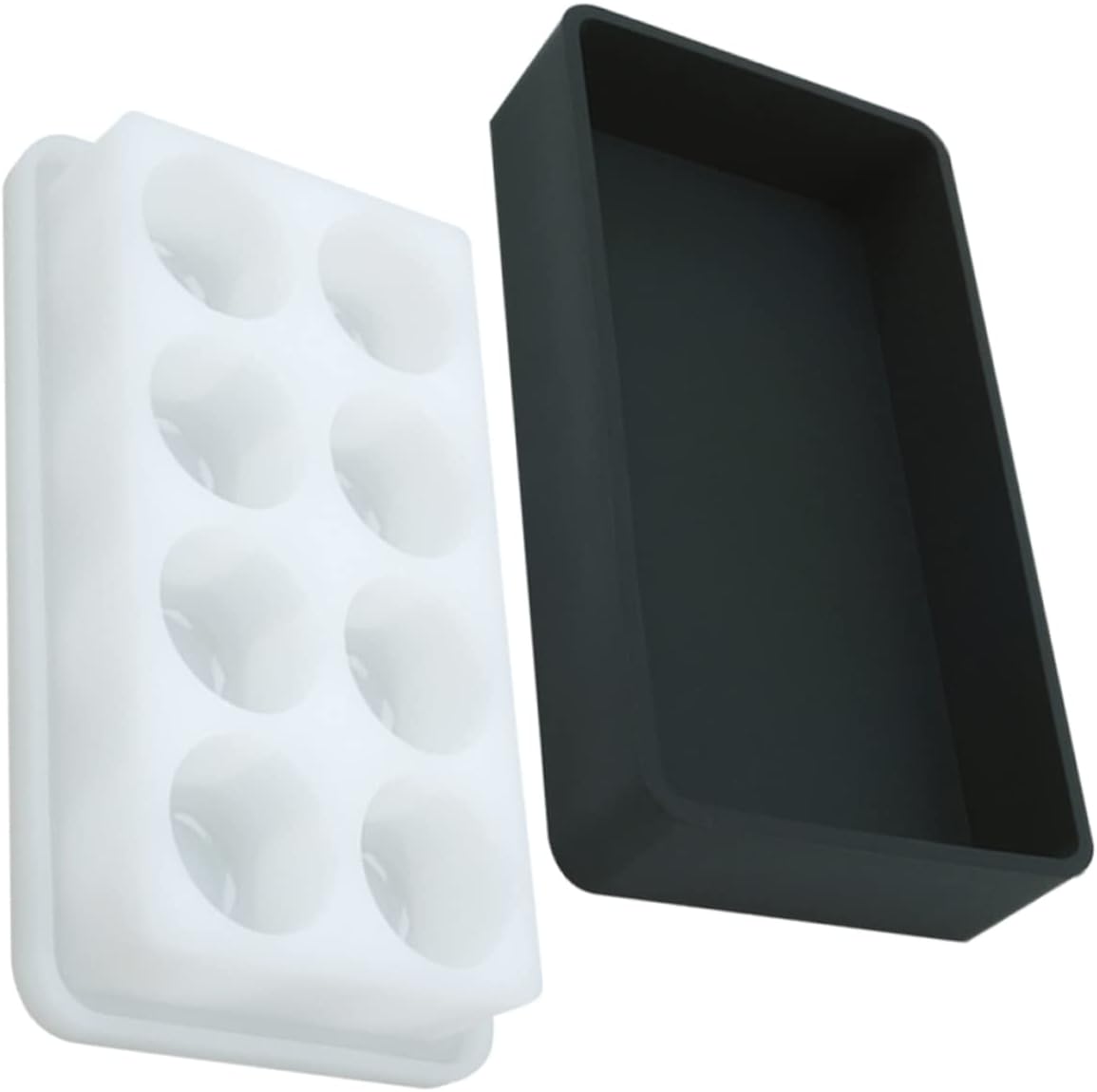 Silicone Mixing Box for Epoxy Resin Crafts 1-Piece DIY Palette Tool Lid UV-Resistant and Sturdy Resin Mixing Cup for Art Supplies and Craft Projects
