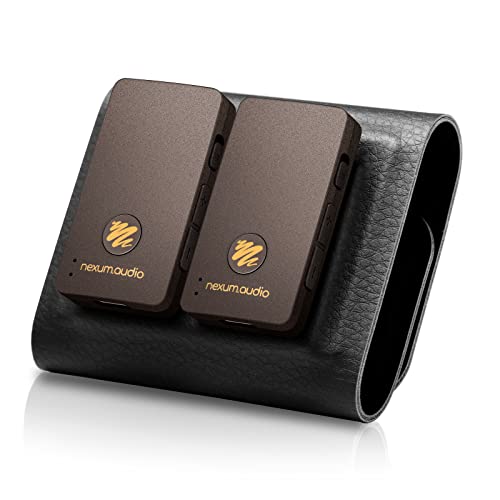 JChrocy Voce Bluetooth Broadcast Transceiver, 1 Transmitter Up to 1000 Receivers, Headphone Monitoring, Hearing Amplifier, Wireless Recording for Smartphone/Laptop/PC, Line in/Out, USB C