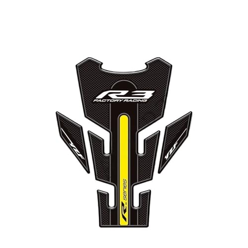 Protection Réservoir Moto YZFR3 : Kit Autocollants Protecteurs Haute Finition