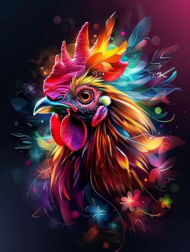 Broderie diamant 5D animal pour decoration murale salon