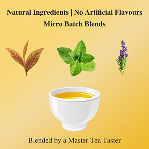 Sancha Tea Boutique Mint Oolong | Himalayan Semi-Fermented Oolong with Double Mint & Lavender | Premium Loose Leaf Tea | 50g