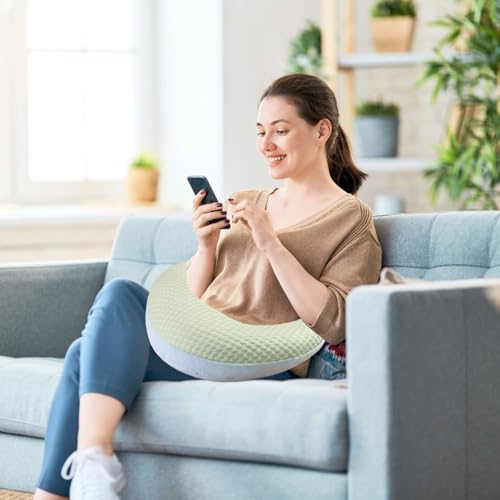 Coussin de support ergonomique pour soulager le dos devant les écrans