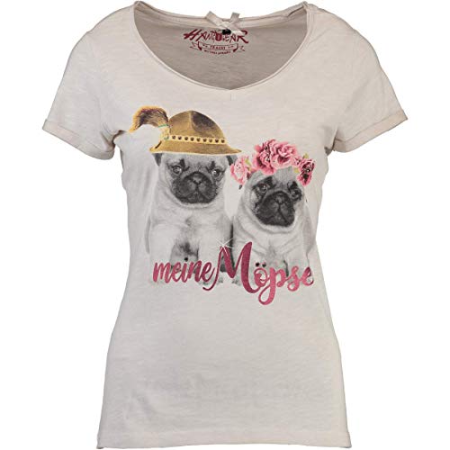 Preisvergleich Produktbild Hangowear Damen T-Shirt ROSI Weiss Größe L