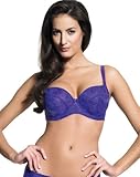 Panache Women's Tango Fashion Underwired Balconnet Bra (3251, 9071), Violet, 30DD