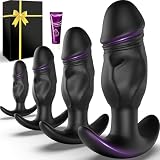 4PCS Plug Anale Dilatatore Donna Uomo Dildo Anale Dilatatore Sex toys Anal Plug Sexytoysys Donne Coppia Uomo Silicone Butt Plug Analesex Kit Anali Toys Sessuali Per Donne