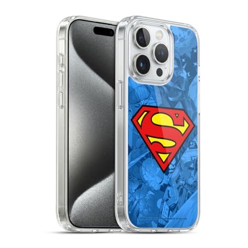 Funda cómic Superman para iPhone 15 Pro ideal para fans de DC