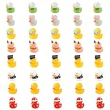 Bricolage Créatif: Mini canard en résine ne nécessite aucun outil complexe et peut être combiné librement pour inspirer des idées créatives, créez des décorations uniques pour les fêtes ou le quotidien et laissez libre cours à votre créativité