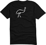 T-Shirt D326 belle casoar imprimé coloré Taille XL couleur de votre choix