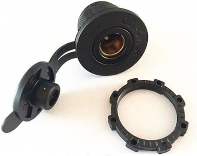 1Pcs EU Plug Motorcycles Cigarette Lighter Socket Modified Waterproof Car Charger Socket For BMW/Honda/Harley