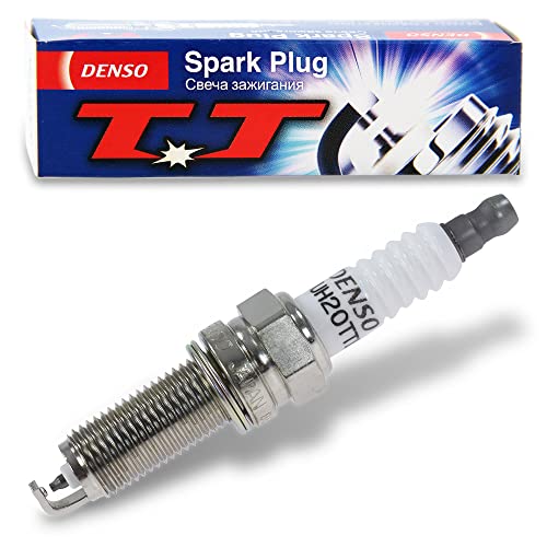 DENSO Nickel TT Spark Plug - Twin-Tip - XUH20TTI - The Premium Quality Economical Nickel Plug Fits Suzuki Yamaha Subaru Renault Daihatsu Hyundai Kia