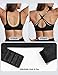ZeroBound Women's Sports Bra Non Padded Wirefree Full Coverage Workout Bra High-Impact Sports for Women Lightweight Fitness Yoga (Black,36C)