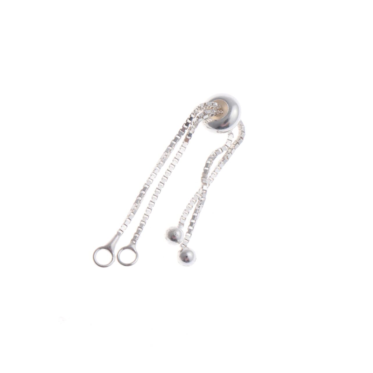 Extension de collier argent sterling 925 chaîne réglable S925 - 8