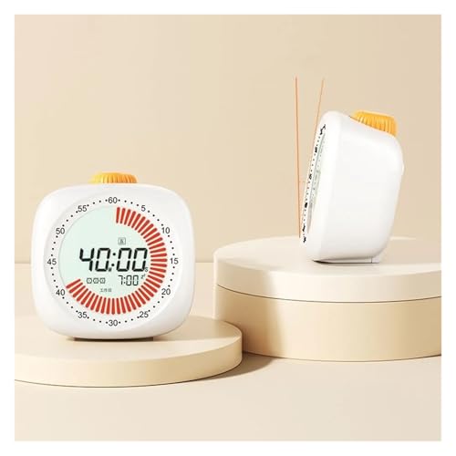 Cronómetro digital visual 60 minutos con alarma para estudio miniatura 3