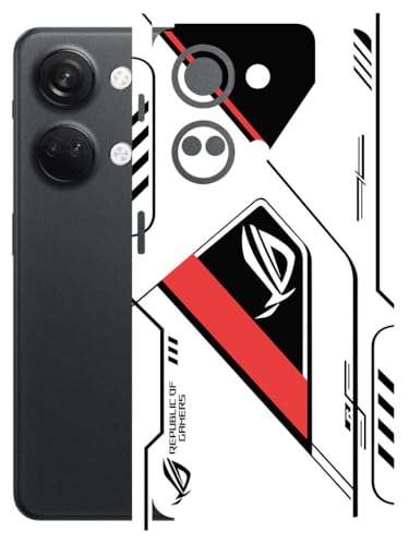 Image of AtOdds - Full Body Back Screen Guard Protector Film - Lamination Wrap Skin Sticker Compatible with ONEPLUS NORD 3 (5G) | Scratchproof Matte Finish (RogRed)