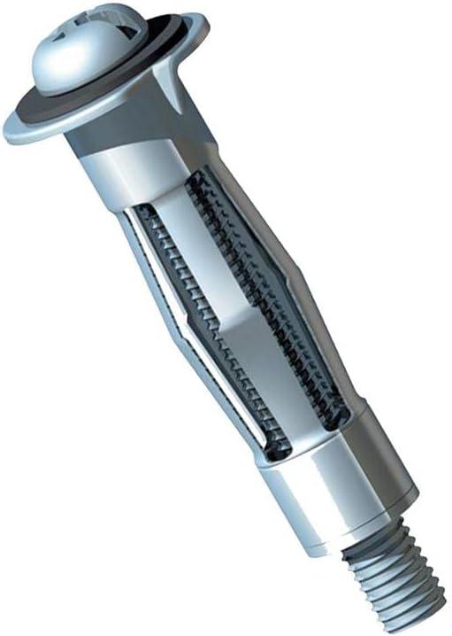 TIMco 50037CA 45mm Metal Cavity Anchor Screw M5 x 37 - Zinc (Box of 100)