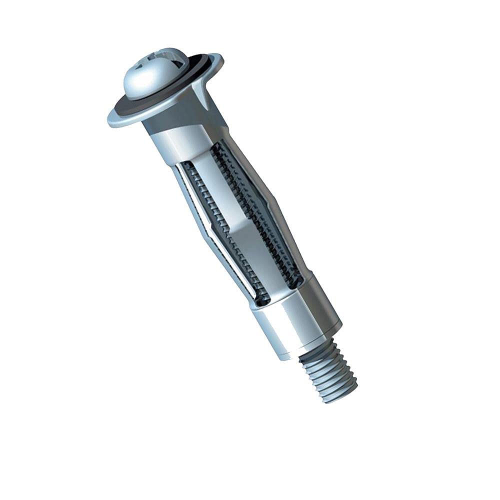TIMco Metal Plasterboard Heavy Duty Cavity Wall Anchors M5 x 45mm box of 100