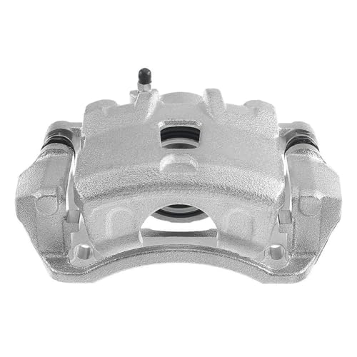 Image of Detroit Axle - Front Left Brake Caliper for 2006-2010 Kia Optima | Hyundai Sonata 2007-2010 Magentis Elantra, Driver Side Disc Brake Caliper with Bracket 2008 2009 Replacement