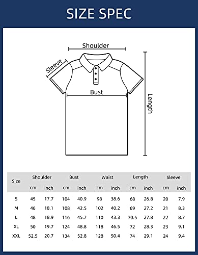 Men's Polo Shirts Short Sleeve Burgundy Pocket Polo Shirt Paisley Printed Collar Classic Fit Cotton Golf Polo Casual Stretch Pique Polo T-Shirts #TOP5