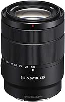 Sony SEL18135 E-Mount 18-135mm F3.5-5.6 OSS, Black