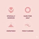 Kitchen Aromaa Pink Himalayan Rock Salt 1Kg |Resuable Jar Pack| Packed with 84+ Minerals | Unprocessed, Additive-Free Salt gallery image