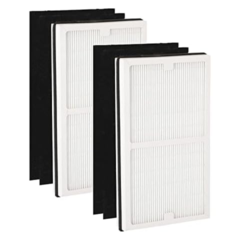 IAF-H-100C Filter Compatiable with Idylis IAP-10-280 and IAP-10-200,Part# IAF-H-100C,IAFH100C,2 Type C Hepa Filter and 4 Activated Carbon Pre-Filters Cover