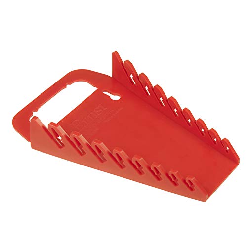 Image of Ernst Manufacturing 5046 Gripper Wrench Organizer, 8 Tool, Red
