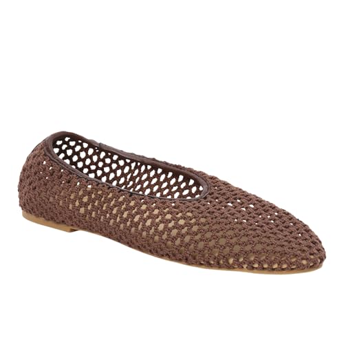 Image of Coconuts by Matisse Womens Marta Ballet Flats Casual - Brown