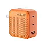 Jackery 102W GaN 3-Port Fast Charger, Dual 100W USB-C & 18W USB-A Ports, Quick Charging with PD3.0, PPS, QC4.0, Compatible with Jackery Explorer 100Plus/240v2/300Plus