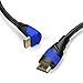 270° Angled 8K/4K HDMI Cable – 3ft – with A.I.S. Shielding, Designed in Germany (Supports All HDMI Devices Like PS5/Xbox, Switch – 8K@60Hz/4K@120Hz, HDCP, High Speed HDMI with Ethernet) CableDirect