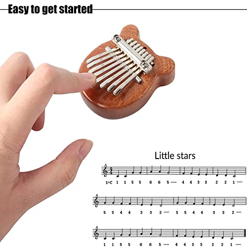 Marimba De Percussion De Doigt Une Pièce Mini Kalimba 8 Touches Mini Kalimba 8 Touches Pouce Cet Élégant Piano Kalimba… - Les Beatles, Paul McCartney, John Lennon, RIngo Starr, George Harrison Marimba De Percussion De Doigt Une Pièce Mini Kalimba 8 Touches Mini Kalimba 8 Touches Pouce Cet Élégant Piano Kalimba… – Image 6